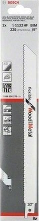 Teh sharre sabre Bosch S1122HF, BiM dru metal, 225mm