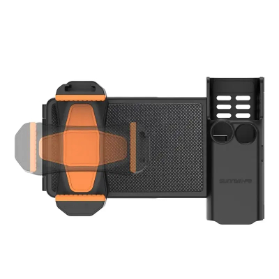 Mbajtëse telefoni Sunnylife për DJI Osmo Pocket 3, me kuti aksesorësh, port 1/4", e zezë portokalli