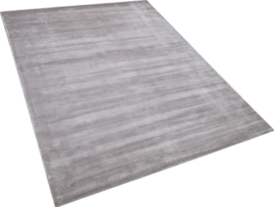 Tapet Beliani GESI II, 160x230 cm, viskozë, gri e çelët