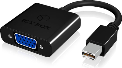 Adapter video ICY BOX IB-AC539, Mini DisplayPort n' VGA, Full HD, i zi