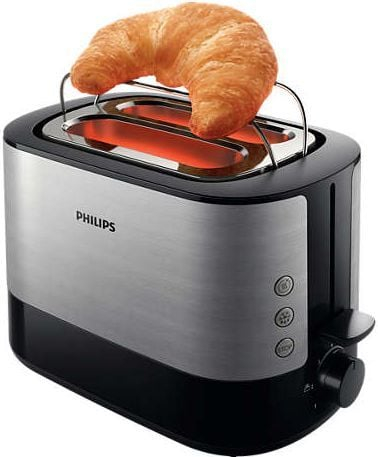 Toaster Philips Viva Collection HD2637/90, 2 feta, 1000W, i zi
