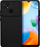 Mbulesë telefoni Xiaomi Redmi 10C Slide, silikon TPU, kapak kamere, e zezë