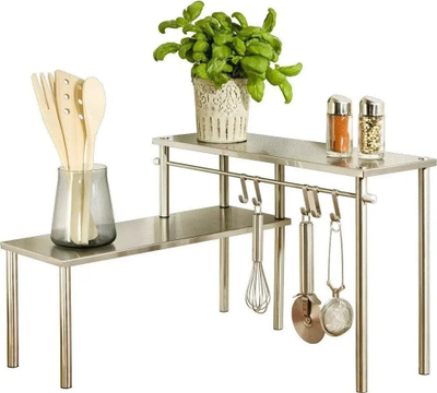 Raft kuzhine Wenko 8328800, çelik inox, 16 x 32 cm, ngjyrë argjendi