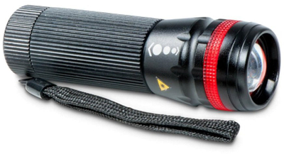 Elektrik dore MAUL LED Flashlight, 3W, rreze gjer në 150 m, i zi