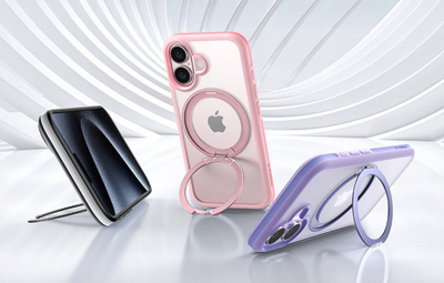 Futrollë TORRAS Ostand R Fusion për iPhone 16, mbrojtëse, rozë