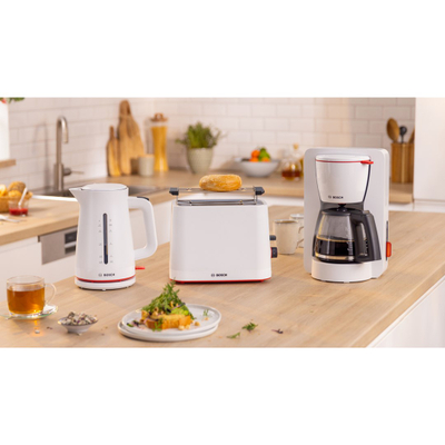 Tosteri Bosch MyMoment TAT3M121, 950W, 2 feta, i bardhë