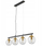 Llambë varëse Lamkur Eloise 47447, 4x15W E14, 96cm, e zezë bronzi