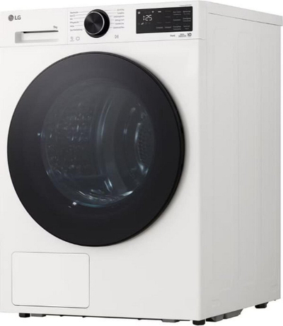 Tharëse rrobash LG RHX5009TWB, 9 kg, me pompë nxehtësie, klasa B, e bardhë