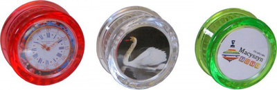 Lodër jo-jo Macyszyn Toys MIX, plastike, me lloj-lloj dizajnesh, shumëngjyrëshe