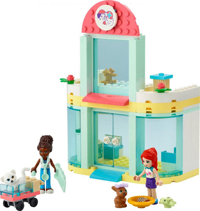 Lodra ndërtuese LEGO Klinika Friend Pets (41695)