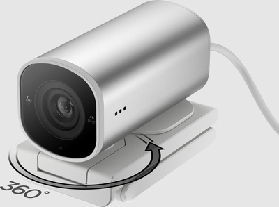 Kamerë interneti HP 960, 4K, 8MP, USB, e argjendtë