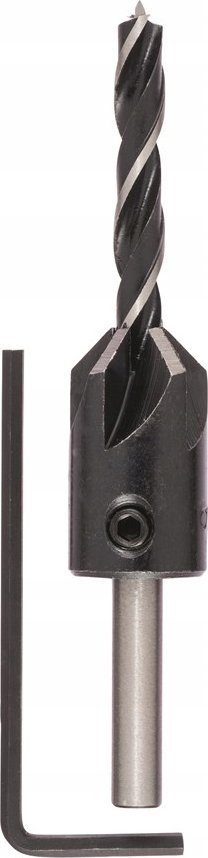 Stërvitëse për dru Bosch 2609255216, 3mm, gjatësi 60mm, e zezë