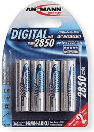 Bateri AA/ R6 Ansmann Digital, 1.2V, 4 copë