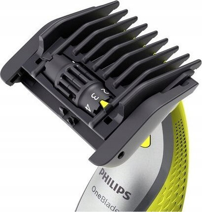 Тример Philips OneBlade 360 Face + Body QP2834/23, полнач, за лице и тело, зелен