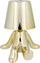 Lampë nate tavoline OEM GOLD MAN Art Deco MLTL, LED, me karikim USB, ngjyrë ari