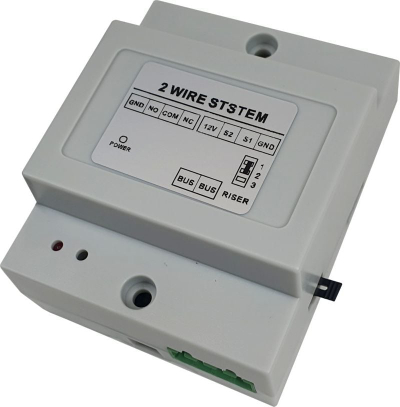 Modul ndihmës për brava Spacetronik SPD-ML01, 2 tela, 24V DC, i bardhë