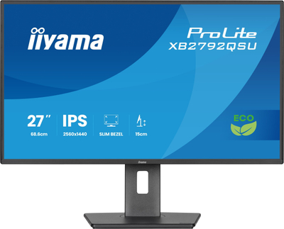 Monitor Iiyama ProLite 27", IPS, QHD, bezel i hollë