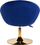 Karrige rrotulluese Rico 4Rico Qs Bl12G, ergonomike, blu navy