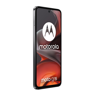 Мобилен телефон Моторола Мото G15 Пауер, 8GB RAM, 128GB, сив