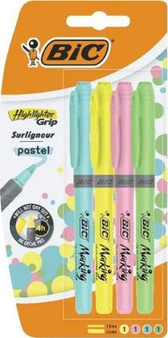 Theksues Bic Pastel, 4 copë