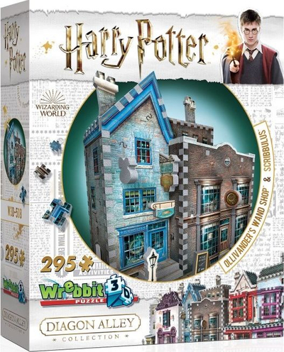 Puzzle 3D Tactic Wrebbit HP Ollivander's Wand Shop, 295 pjesë