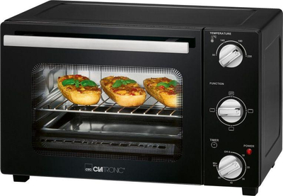 Mini furrë Clatronic MBG 3726, 20 l, e zezë