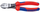 Darë prerëse diagonale Knipex 7402180, 180mm, me levë të fuqishme, shumëngjyrëshe