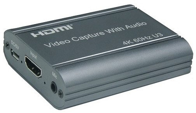 Karta Video Capture power plant CA916078, 4K 60Hz, USB 3.0, e zezë