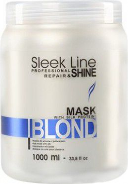 Maskë flokësh Stapiz Sleek Line Blond Mask, 1000 ml