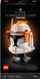 Set LEGO Star Wars 75350 Helmet komandanti i kloneve Cody, 766 copa, dekor për t’u mbledh, portokalli me të bardhë
