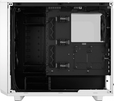 Kasë Fractal Design Meshify 2 TG Clear Tint, e bardhë, Midi Tower