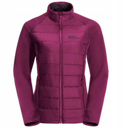 Xhaketë Jack Wolfskin Geisshorn 3in1 W, për goca, poliestër, vjollcë