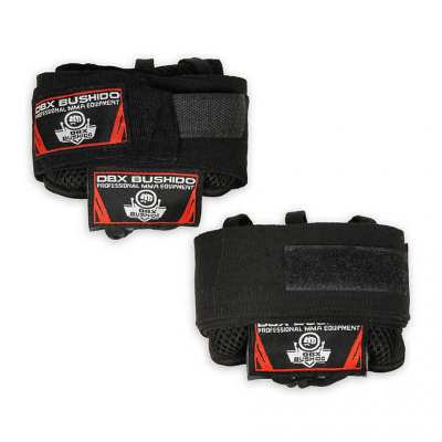 Fasho boksi DBX Knuckle Guard DBX-GM-1, xhel mbrojtës, set me 2 fasho, të zeza