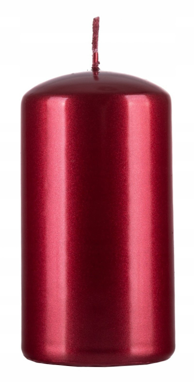Qiri shtyllë DONAU HOME Standard Gloss, 60x115mm, metallic e kuqe me shkëlqim