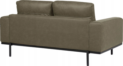 Divan SOVIK me material stof, 2 vendsh, 156 cm, jeshil