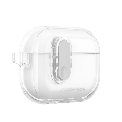 Навлака за слушалки Amazingthing Minimal за AirPods Pro 2, силикон, проѕирна