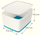 Kuti magazinimi Leitz MyBox Container 52161036, 18L, me kapak, e bardhë
