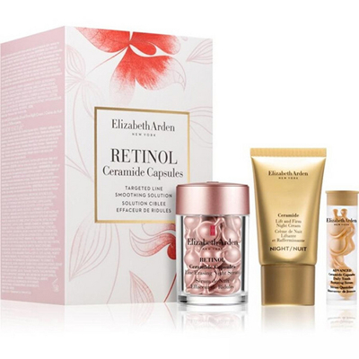 Set Elizabeth Arden Retinol Ceramide kapsulla serum 30 copa + krem nate 15 ml + kapsula 7 copa