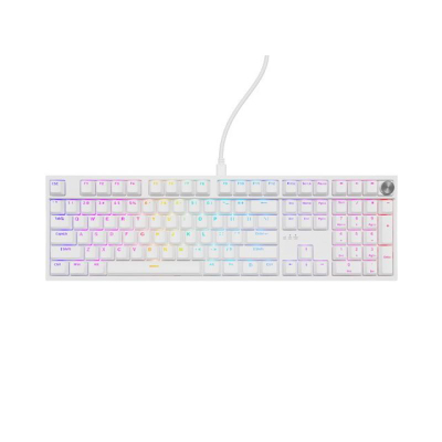 Tastierë gaming Genesis Thor 404, mekanike, RGB, e bardhë