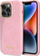 Mbrojtëse telefoni Guess Croco GUHCP14LHGCRHP, për iPhone 14 Pro 6.1", rozë