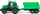 Traktor lodër Polesie Progres 91284, me rimorkio, mekanizëm inercial, i gjelbër