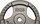 Disk peshe Eb Fit Hammertone, 10kg, fi28, gri
