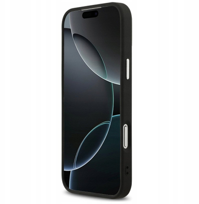Mbulesë telefoni Guess Hardcase Classic Logo MagSafe, për iPhone 17 Pro Max, e zezë