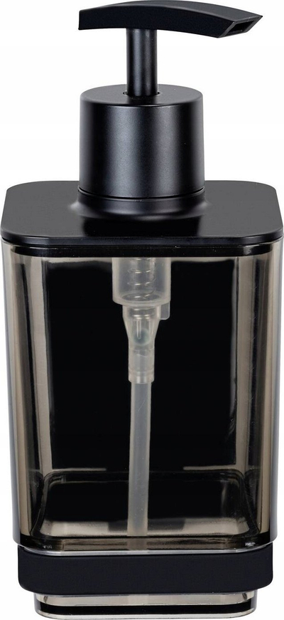Dozator sapuni Wenko Vacuum Loc Quadro, 340ml, montim pa shpim, i zi
