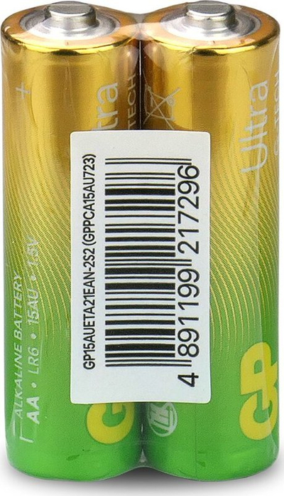 Bateri alkaline GP Ultra G Tech AA LR6, 1.5V, pako me 40 copë