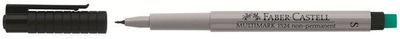 Set markerash Faber Castell Permanent Marker Super Slim për CD DVD, majë e hollë, 10 copë, të zinj