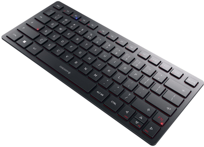 Tastierë CHERRY KW 9200 MINI, wireless dhe Bluetooth, QWERTY anglisht, e zezë