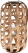 Fener dekorativ PROGARDEN Wooden Candle Lantern KO-435103000, 39 cm, dru natyral
