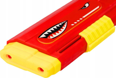 Pistoletë me ujë Large Shark Water Gun Pump, 57cm, e kuqe
