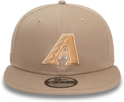 Kapele me strehë New Era MLB Patch 9Fifty Diamondbacks, beige